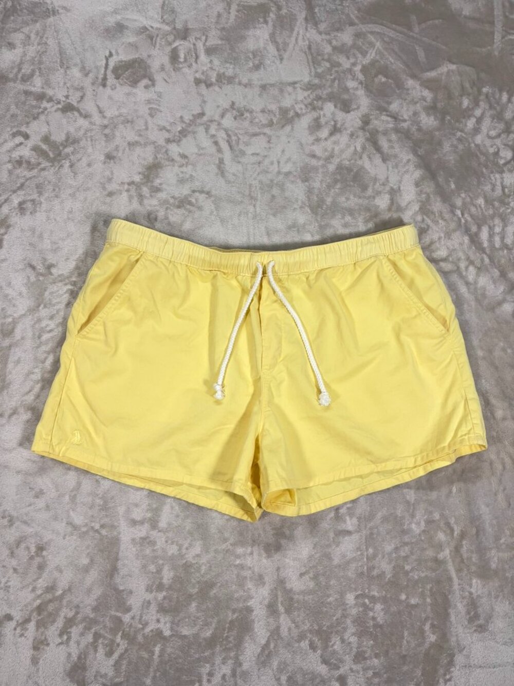 Polo Ralph Lauren Men’s Shorts Cotton Twill Yellow - Size XL